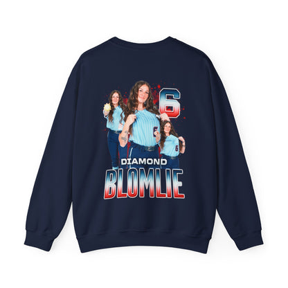 Diamond Blomlie Logo Front & Back Crewneck