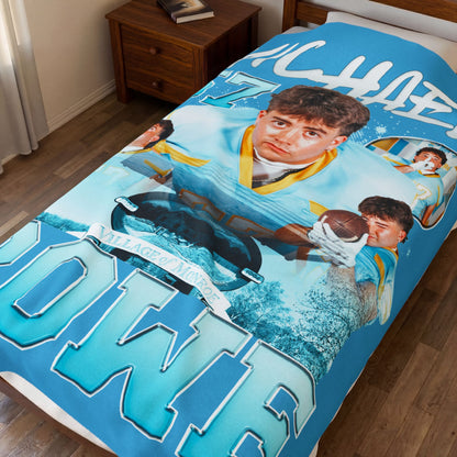 Michael Rowe 60"-80" Plush Blanket