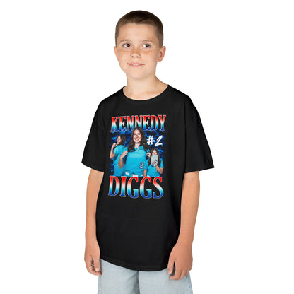 Kennedy Diggs Single Color Combo Kids Tee