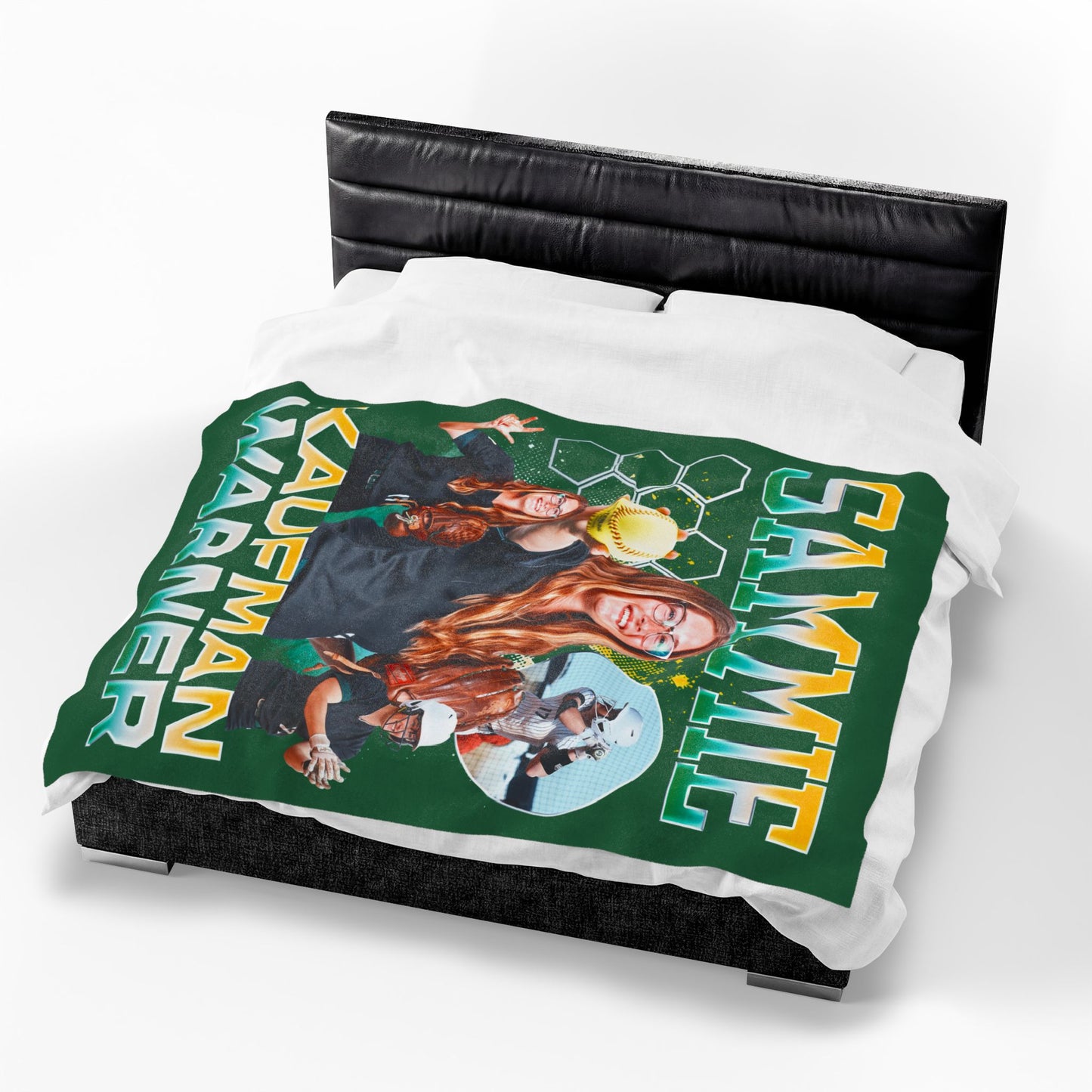 Sammie Kaufman-Warner Hombro Combo 60"-80" Plush Blanket