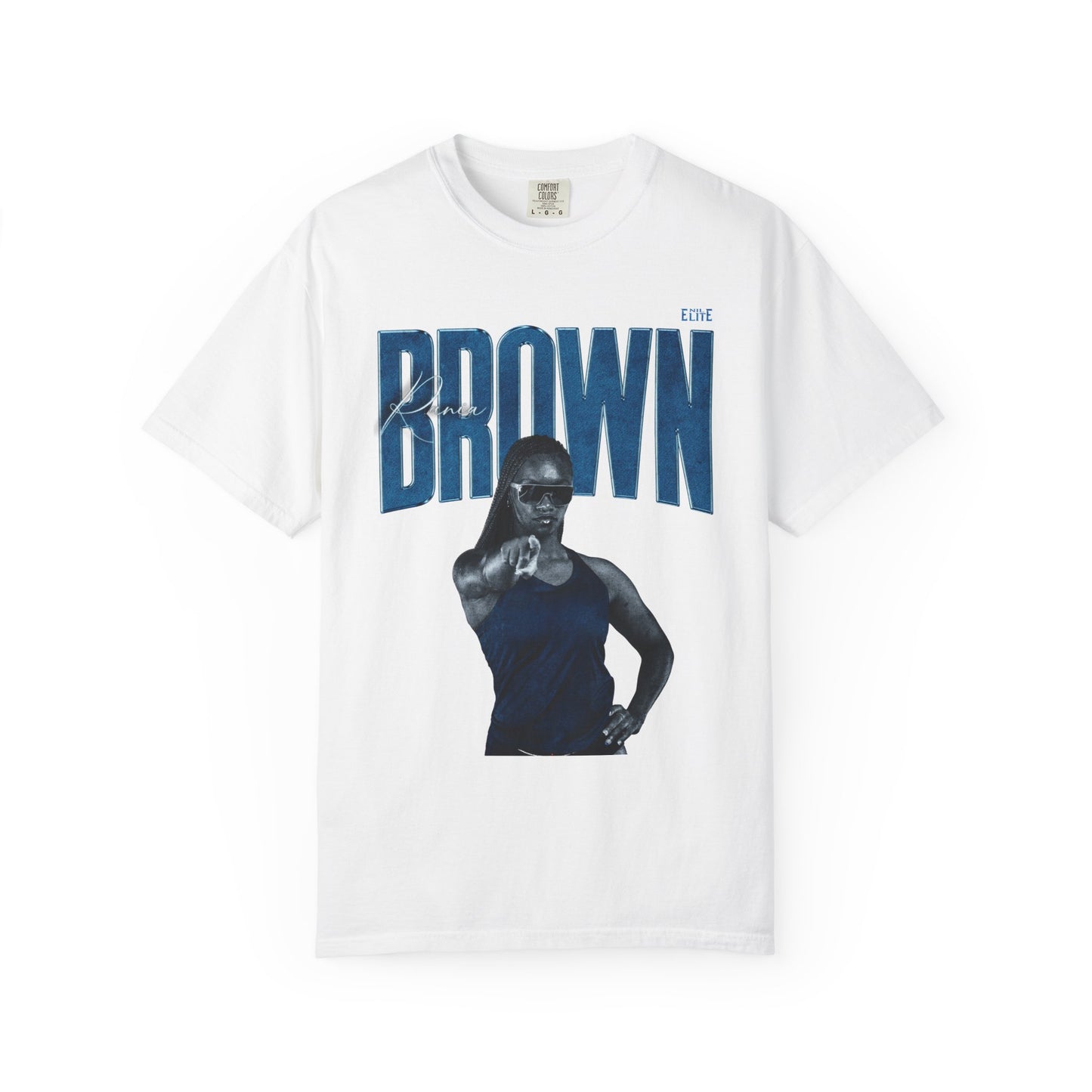 Rania Brown Faded Glory Premium Tee