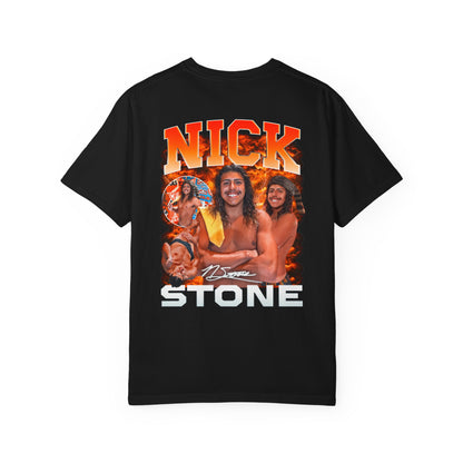 Nick Stone Logo Front & Back Premium Tee