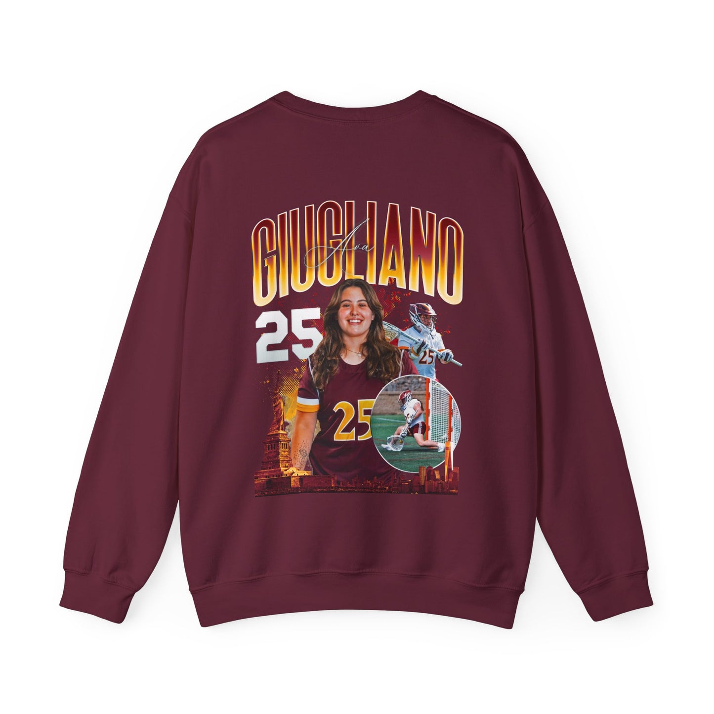 Ava Giugliano Logo Front & Back Crewneck