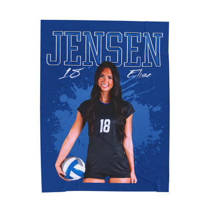 Elise Jensen 60"-80" Plush Blanket