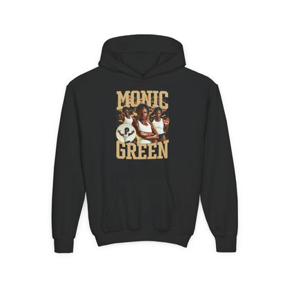 Monic Green Kids Hoodie