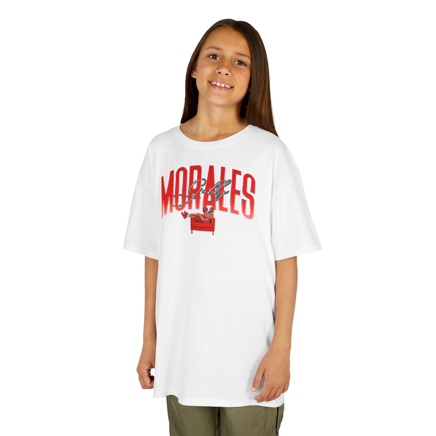 Gabby Morales Big Last Name Kids Tee