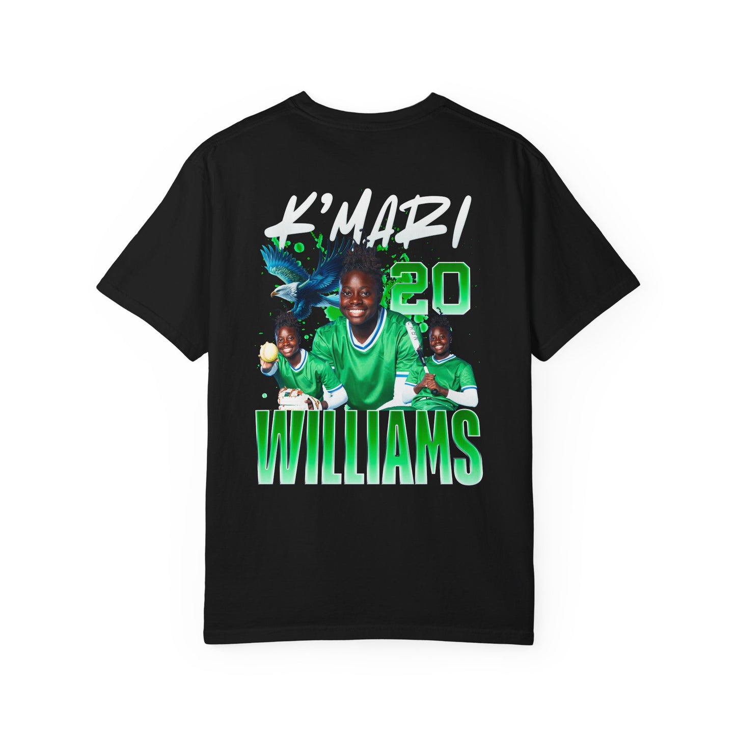 K'Mari Williams Logo Front & Back Premium Tee