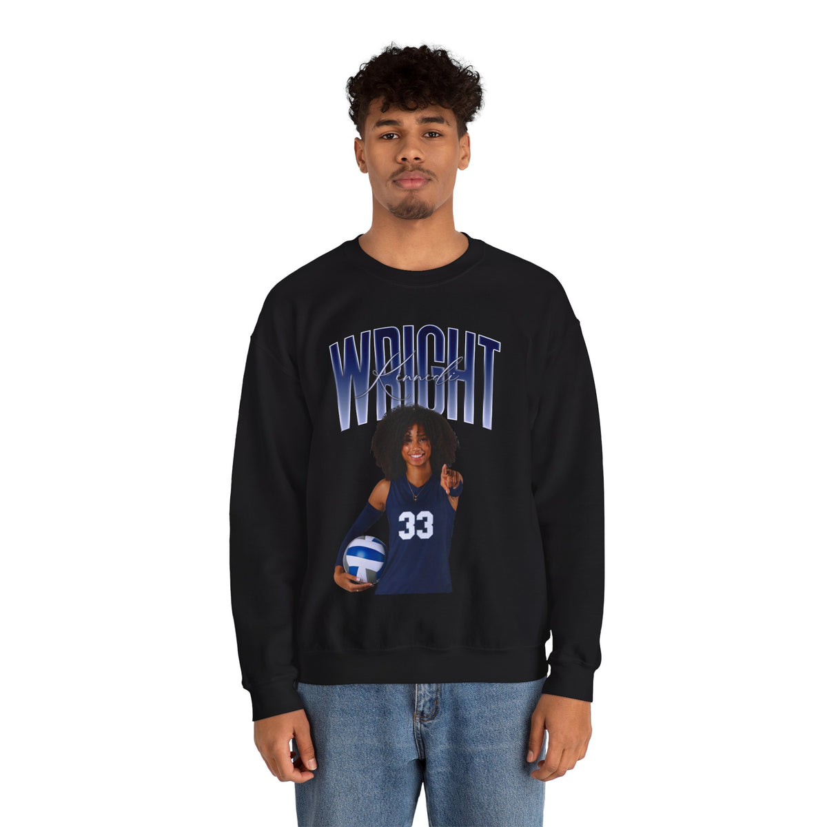 Kennedi Wright Athlete Glory Crewneck Sweatshirt