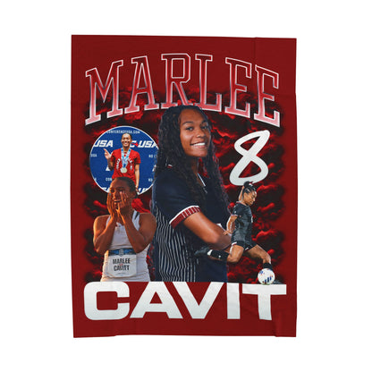 Marlee Cavit 60"-80" Plush Blanket