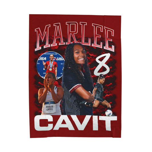 Marlee Cavit 60"-80" Plush Blanket