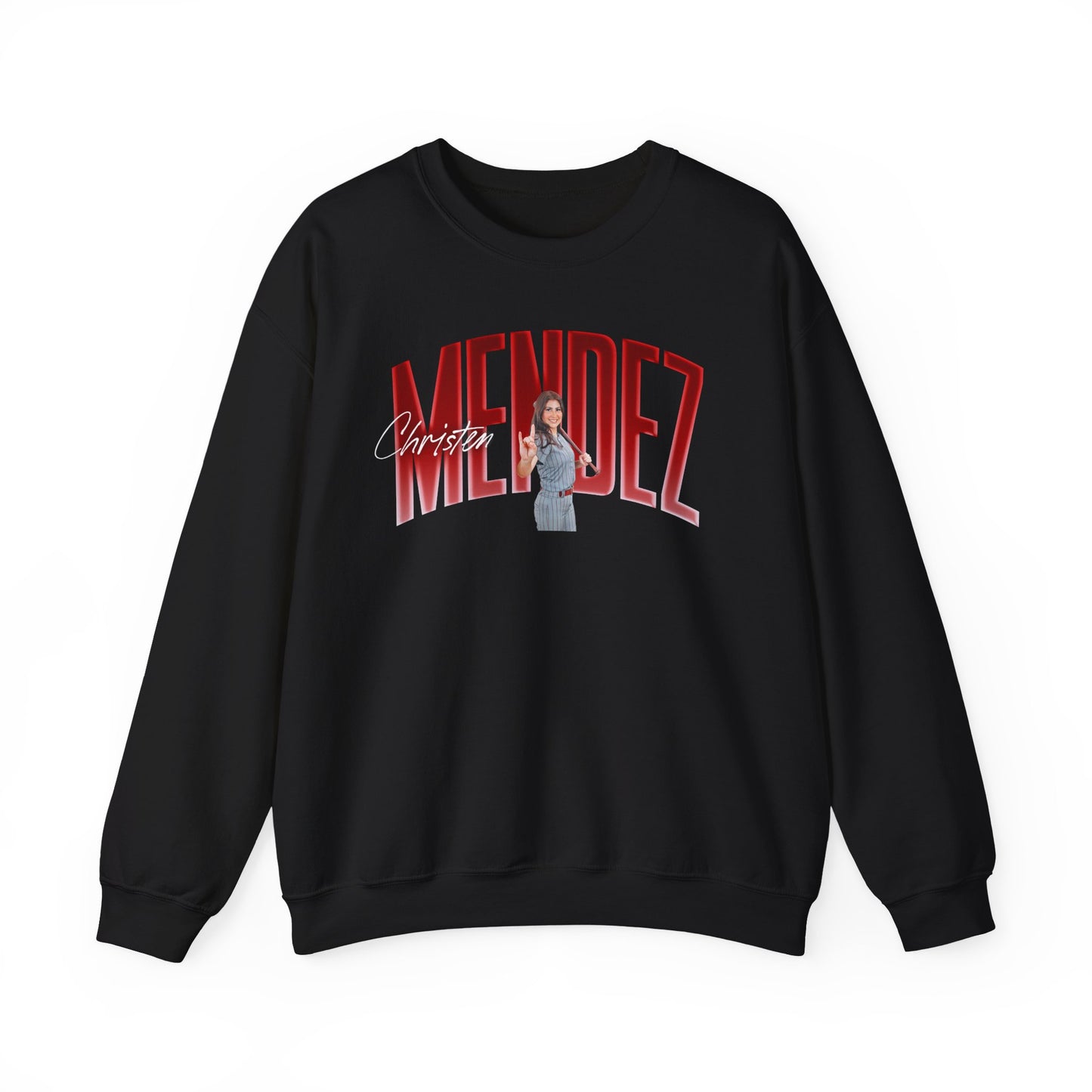 Christen Mendez Big Last Name Crewneck Sweatshirt