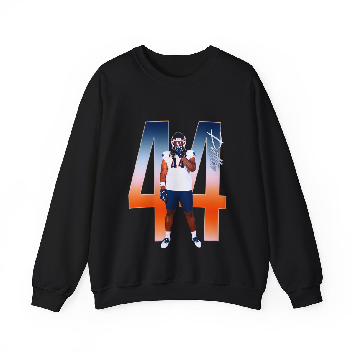 Justin Dutton Player Icon Number Crewneck Sweatshirt