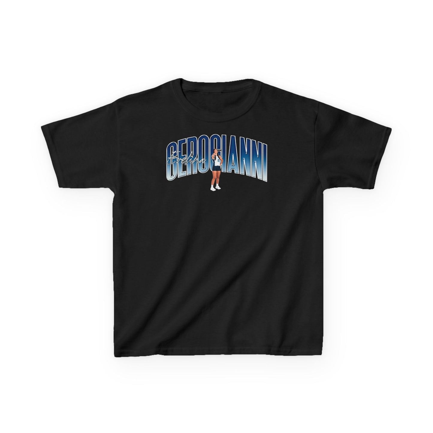 Evelina Gerogianni Curved Combo Colored Kids Tee