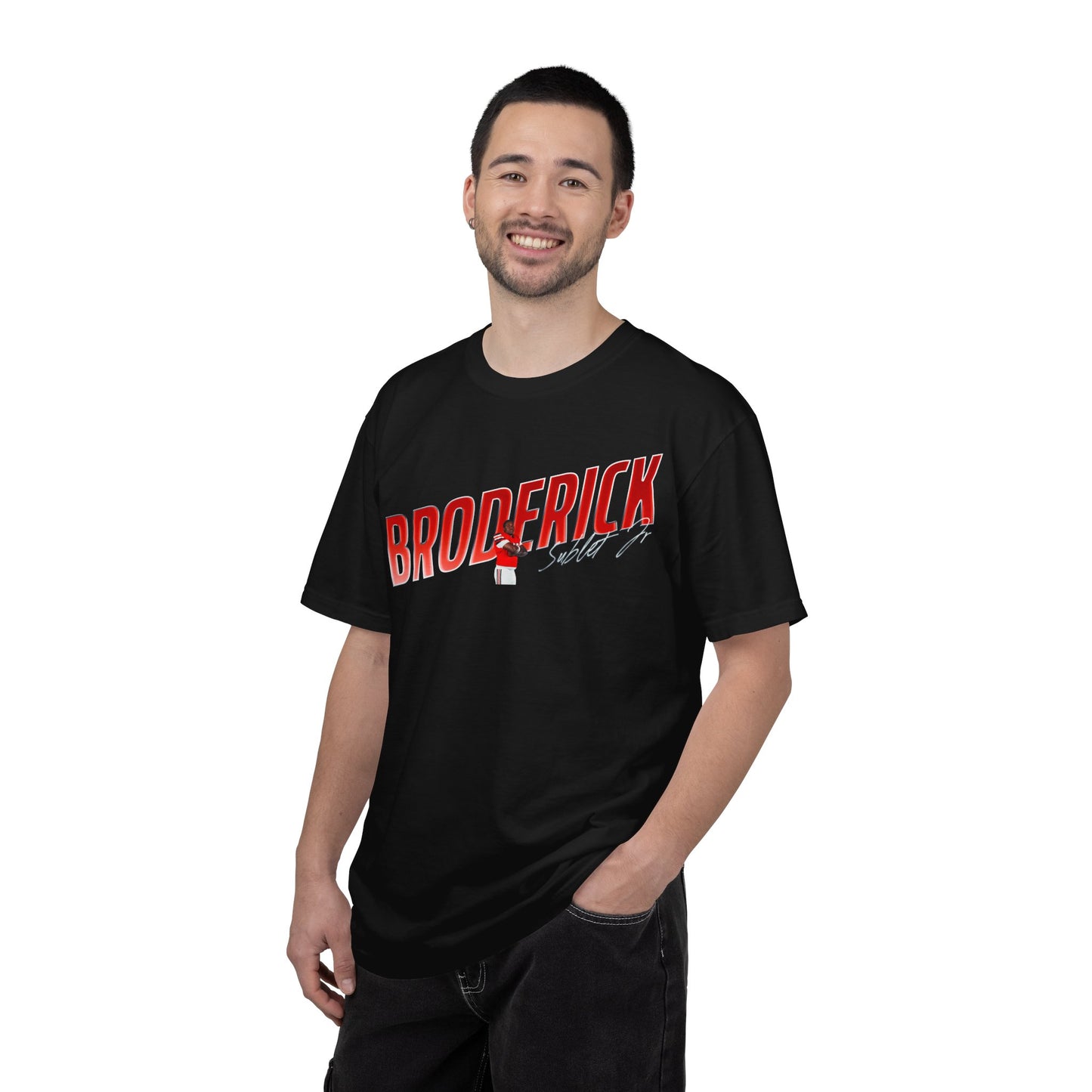 Broderick Sublet Jr. Cursive Combo Premium Tee