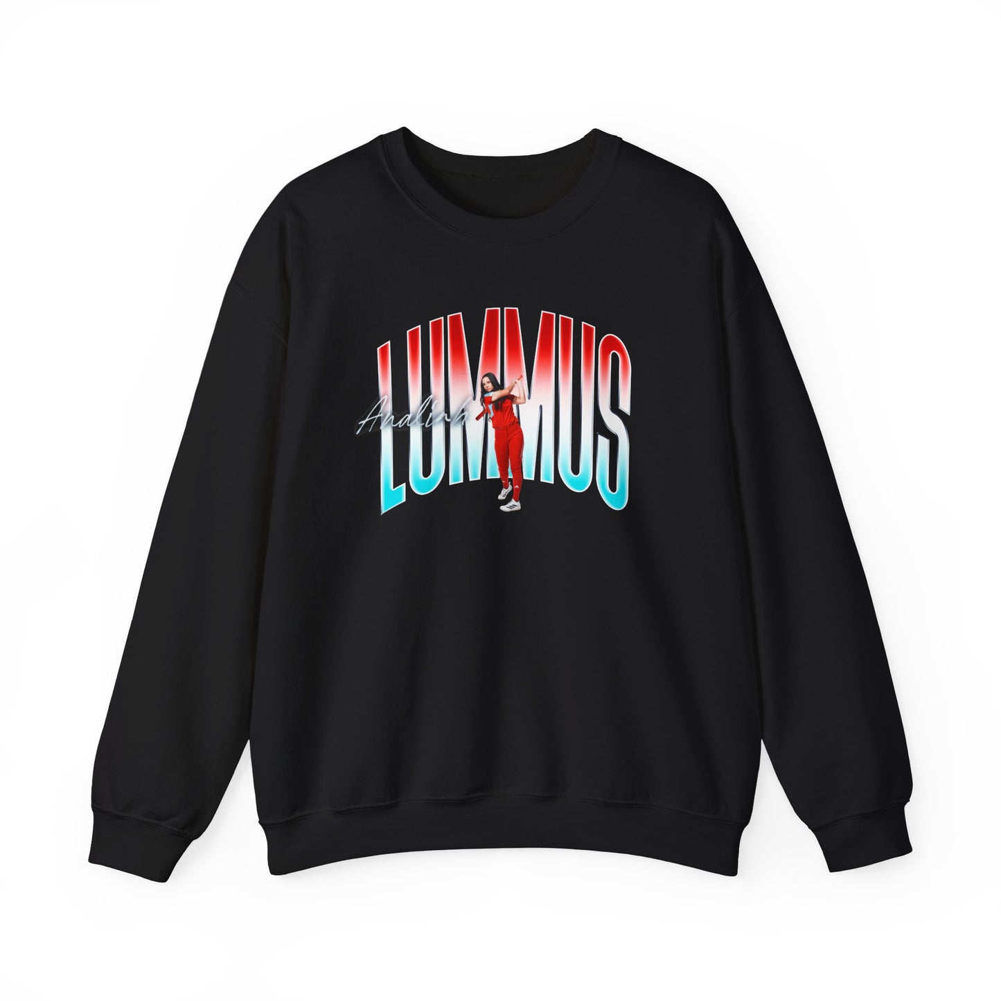 Analiah Lummus Big Last Name Crewneck Sweatshirt