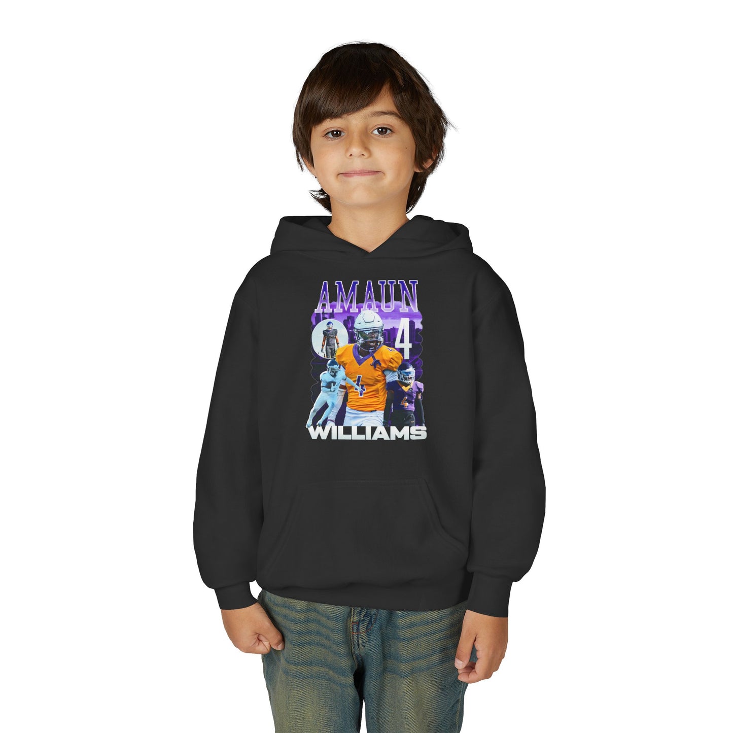 Amaun Williams Kids Hoodie