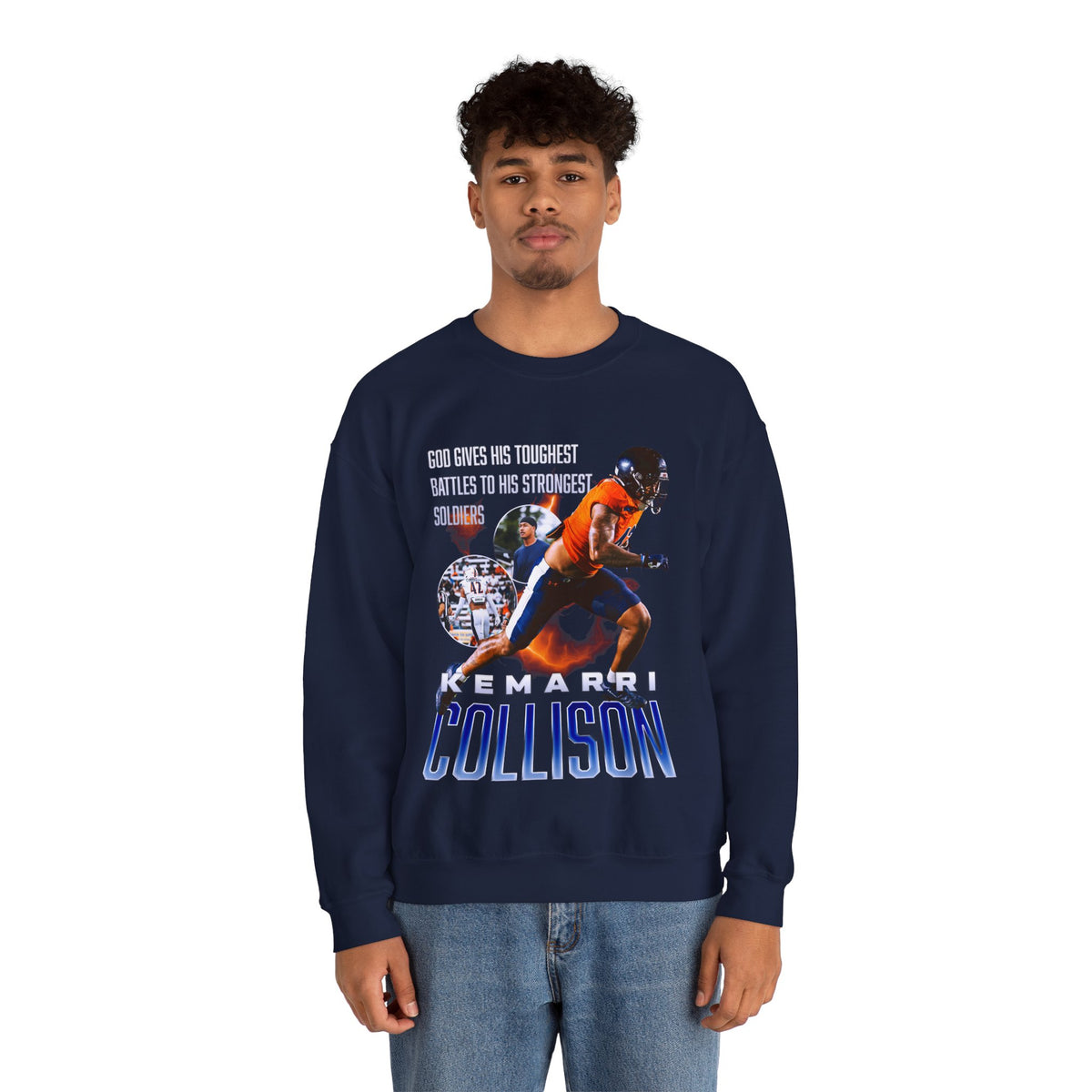 Kemarri Collison Featured Quote Crewneck Sweatshirt