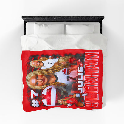Julie Beckham 60"-80" Plush Blanket