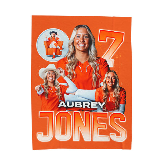 Aubrey Jones 60"-80" Plush Blanket