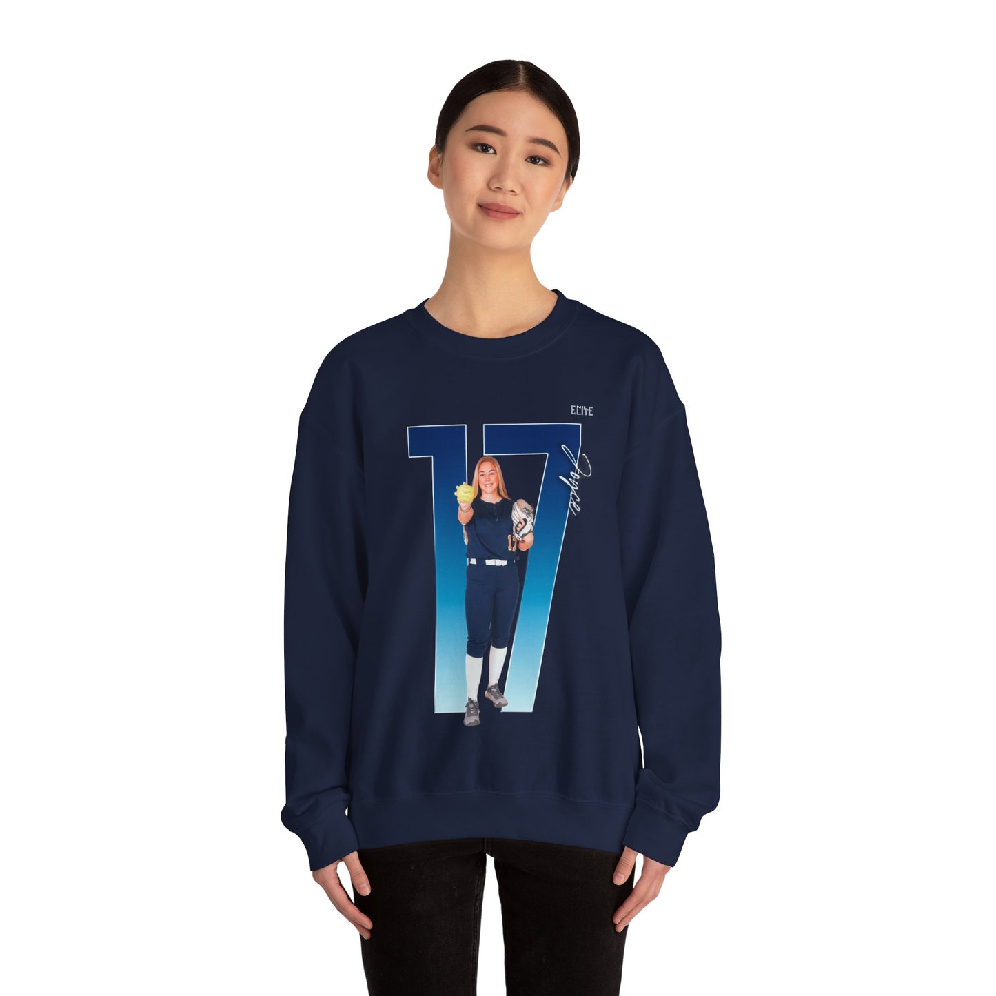Jenna Joyce Player Icon Number Crewneck Sweatshirt