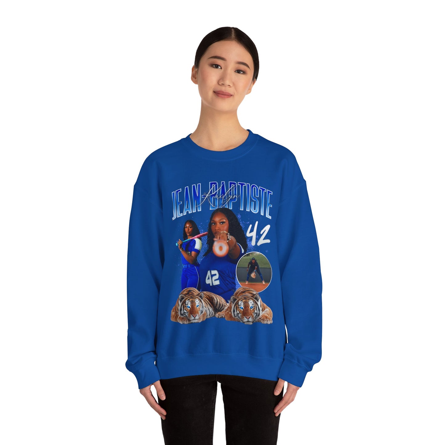 Kailyn Jean-Baptiste Last Name Highlight Crewneck Sweatshirt