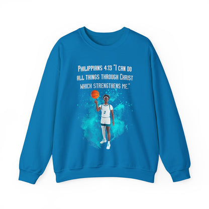 Asia Patin Athlete Quote Crewneck Sweatshirt