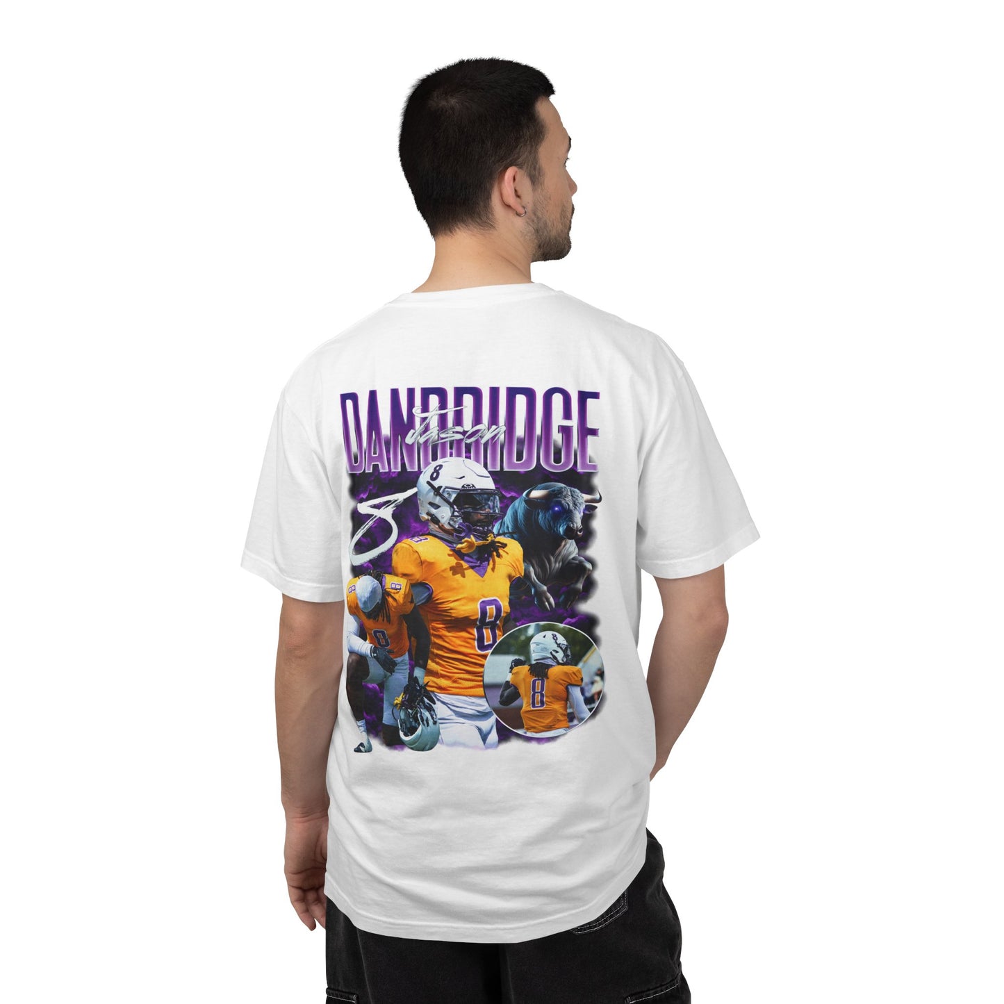 Jason Dandridge Logo Front & Back Premium Tee
