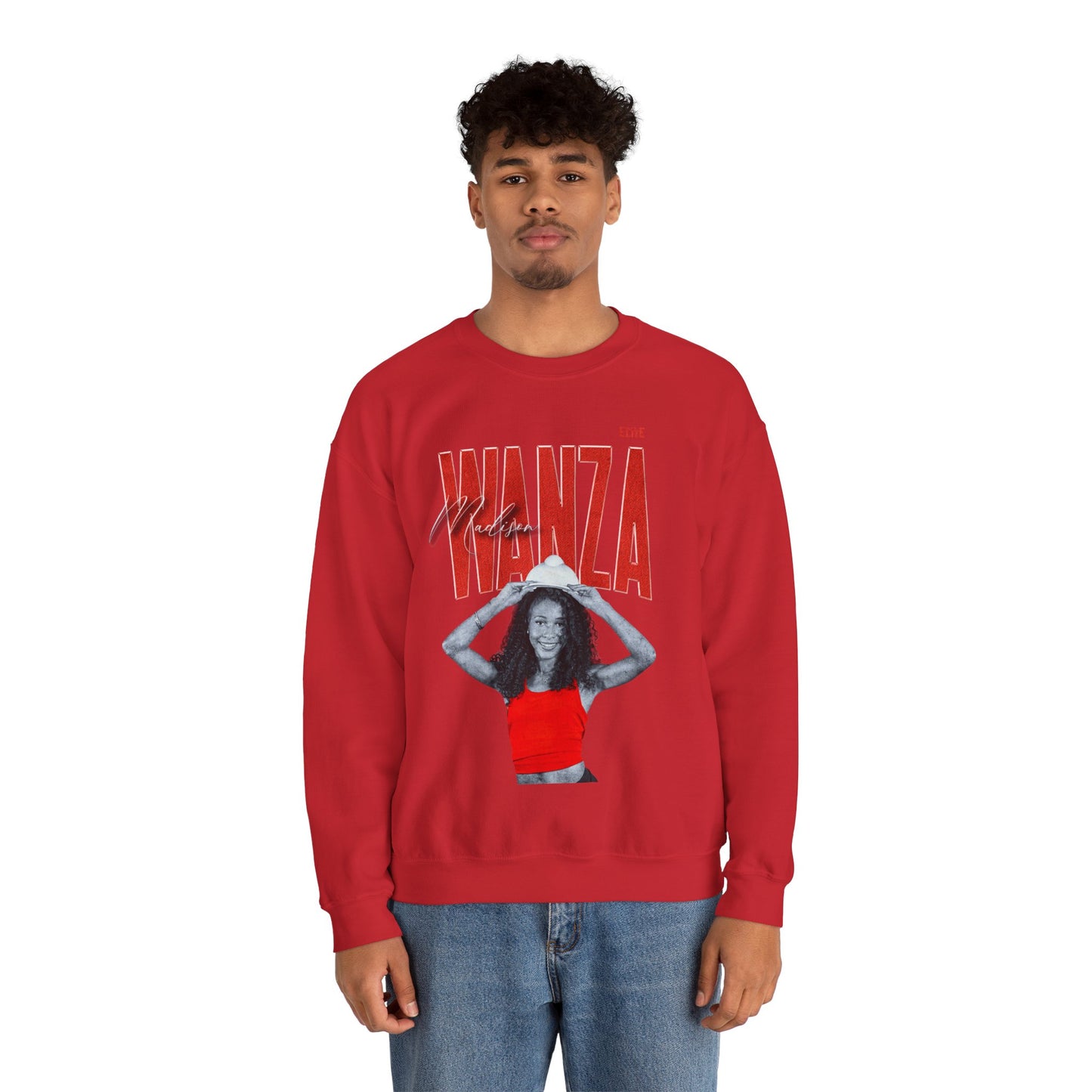 Madison Wanza Faded Glory Crewneck Sweatshirt