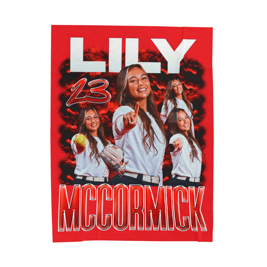 Lily Mccormick 60"-80" Plush Blanket