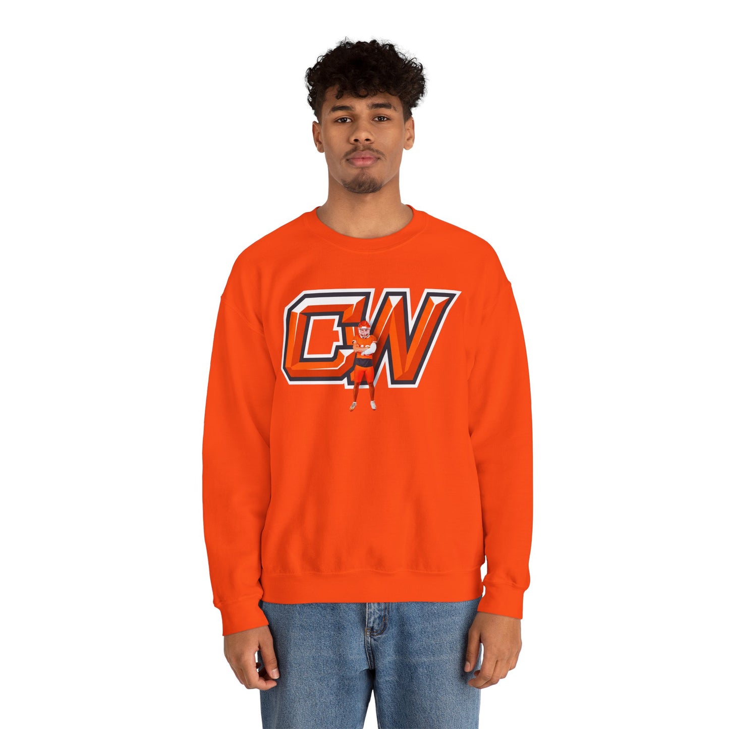 Cole Worthington Featured Logo Crewneck Sweatshirt