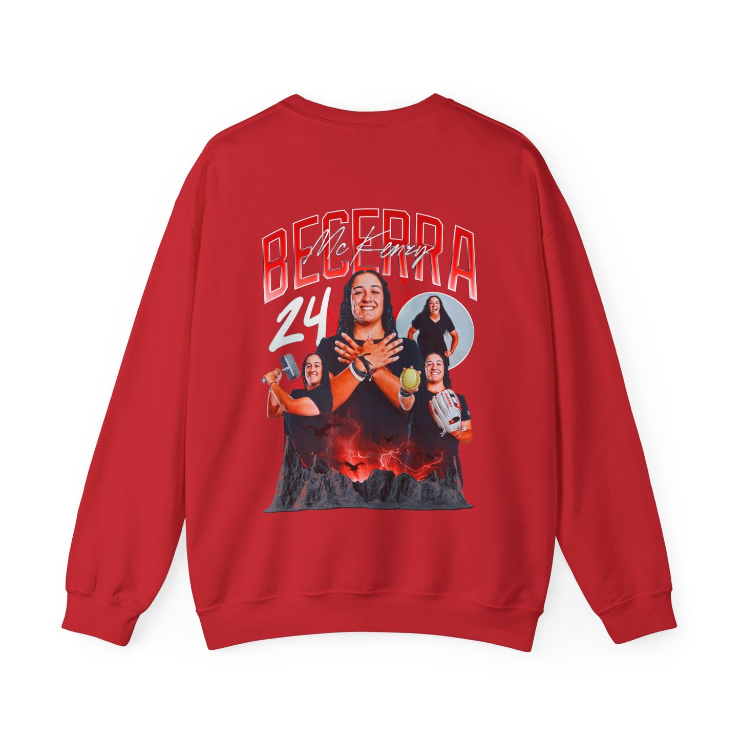 McKenzy Becerra Logo Front & Back Crewneck