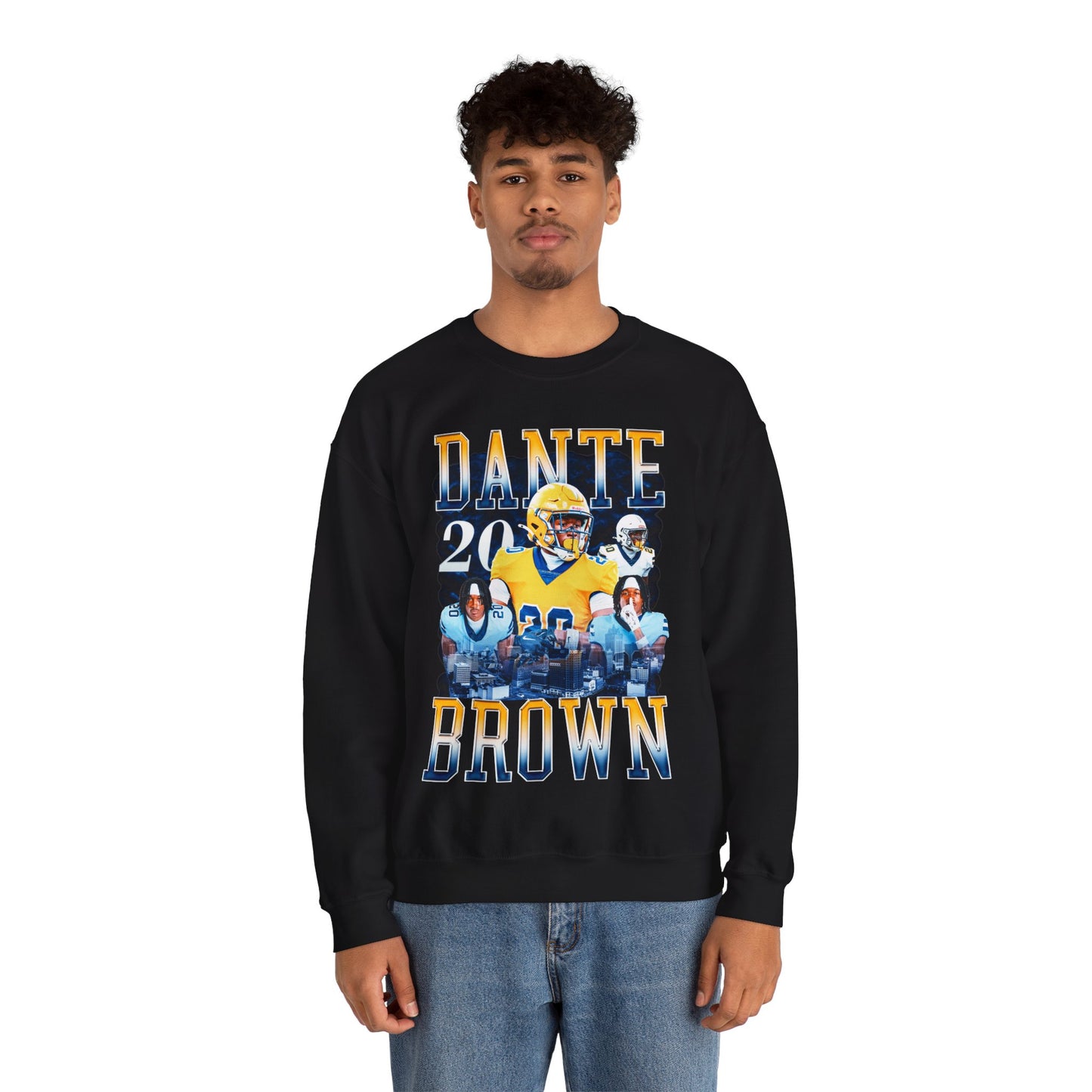 Dante Brown Crewneck Sweatshirt