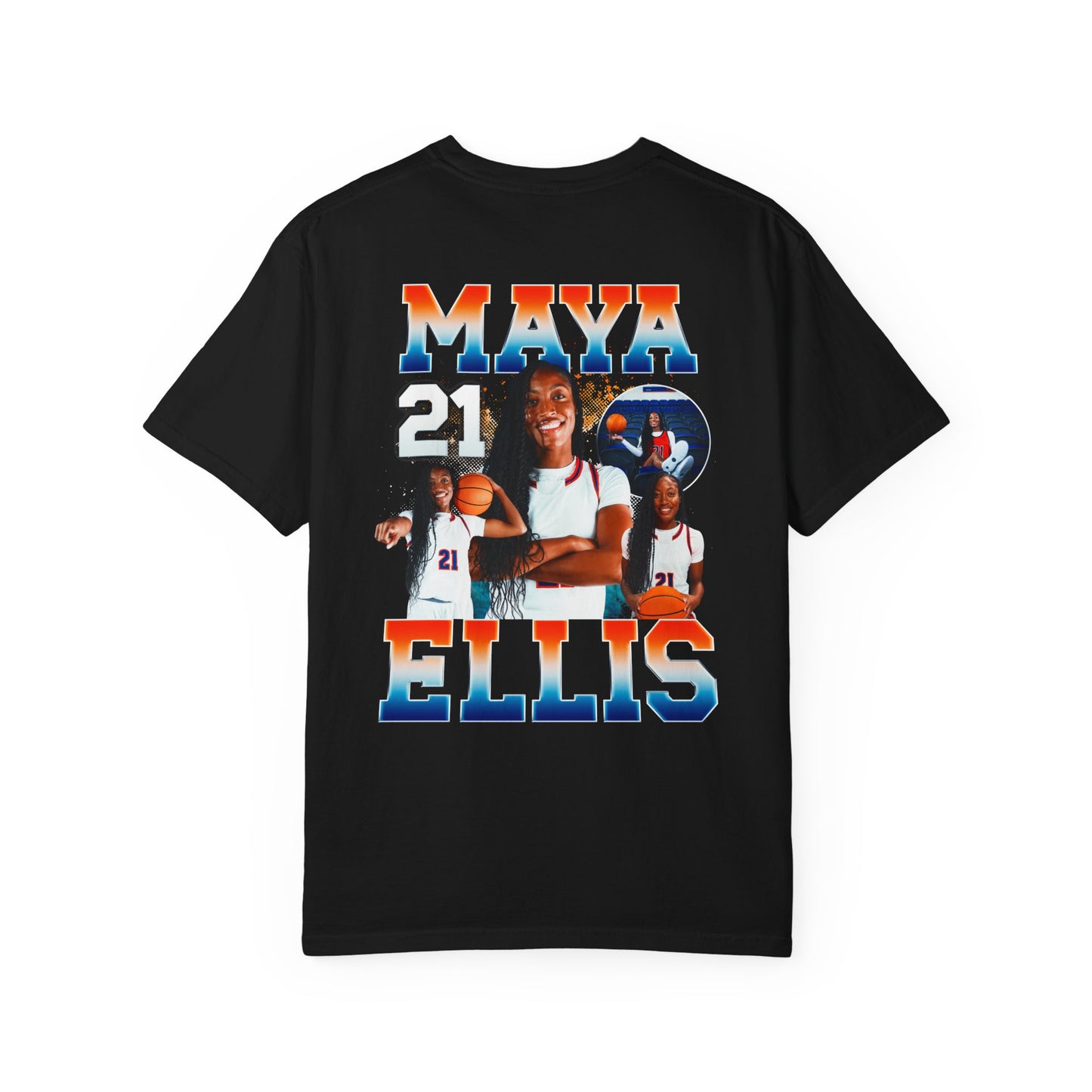 Maya Ellis Logo Front & Back Premium Tee