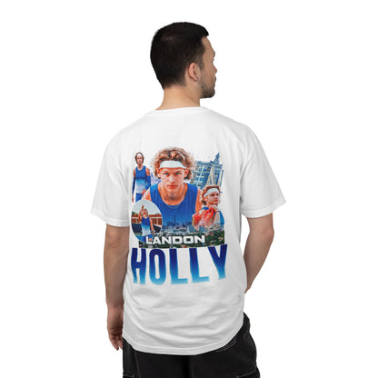 Landon Holly Logo Front & Back Premium Tee