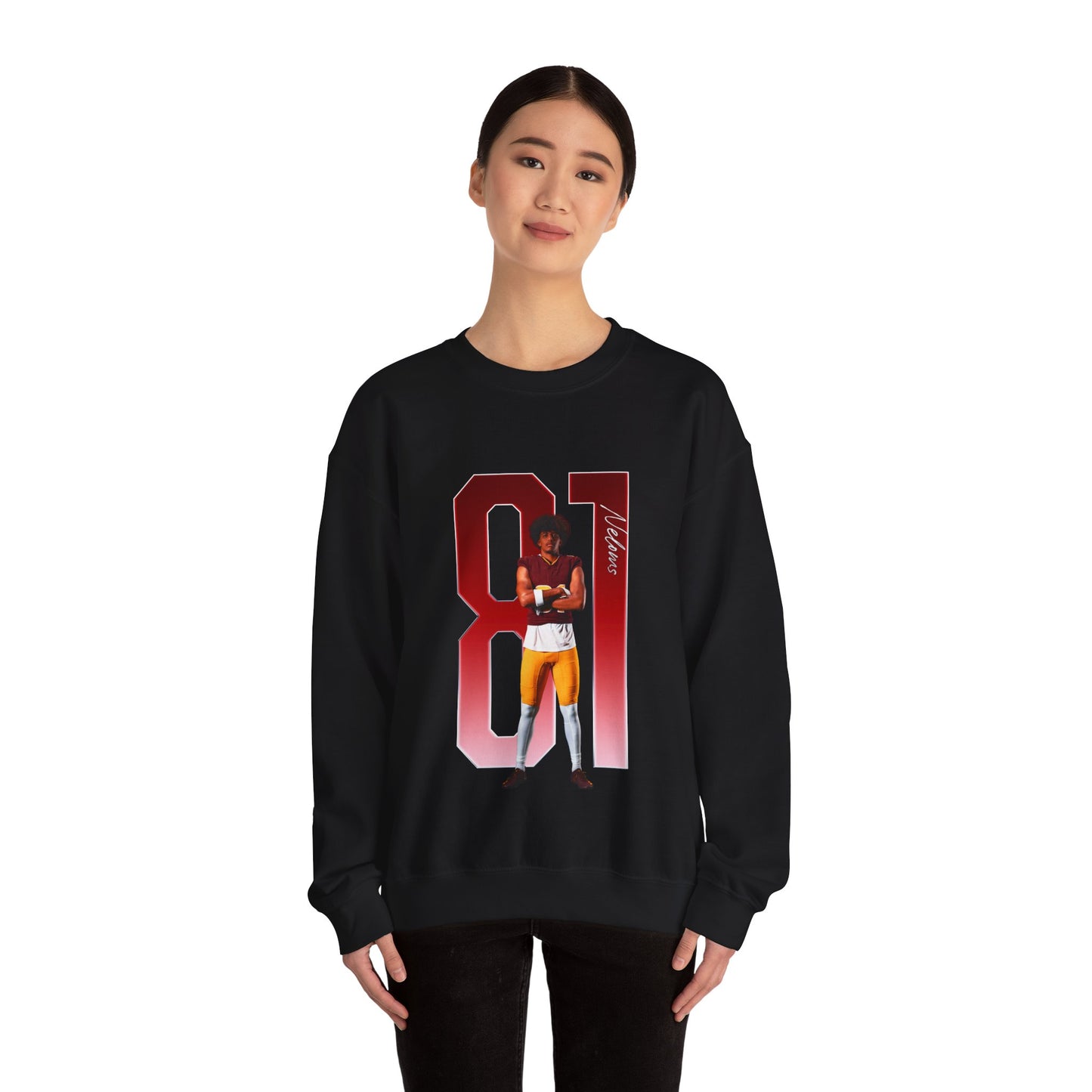 Uriah Neloms Player Icon Number Crewneck Sweatshirt
