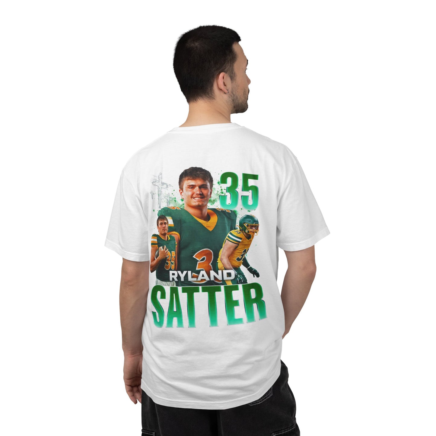 Ryland Satter Logo Front & Back Premium Tee