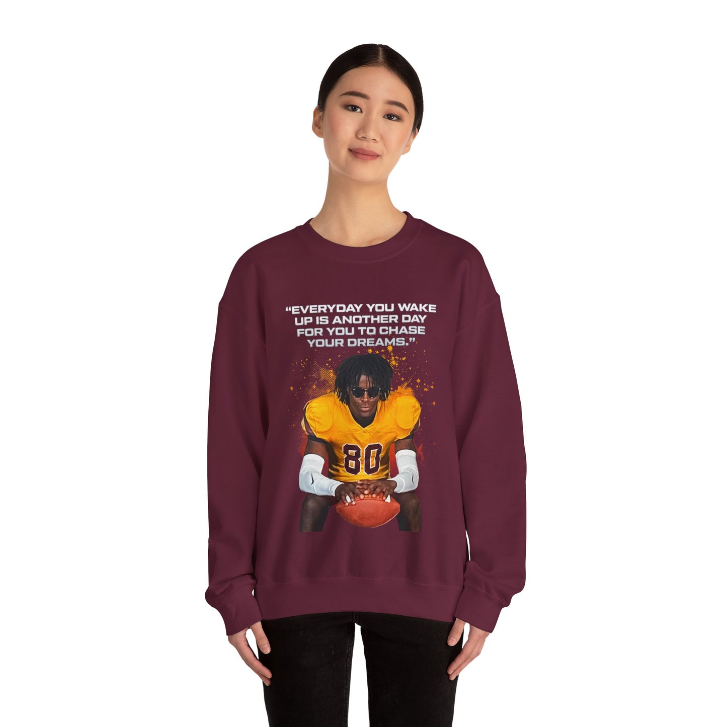 Phillip Moore Featured Quote Crewneck Sweatshirt