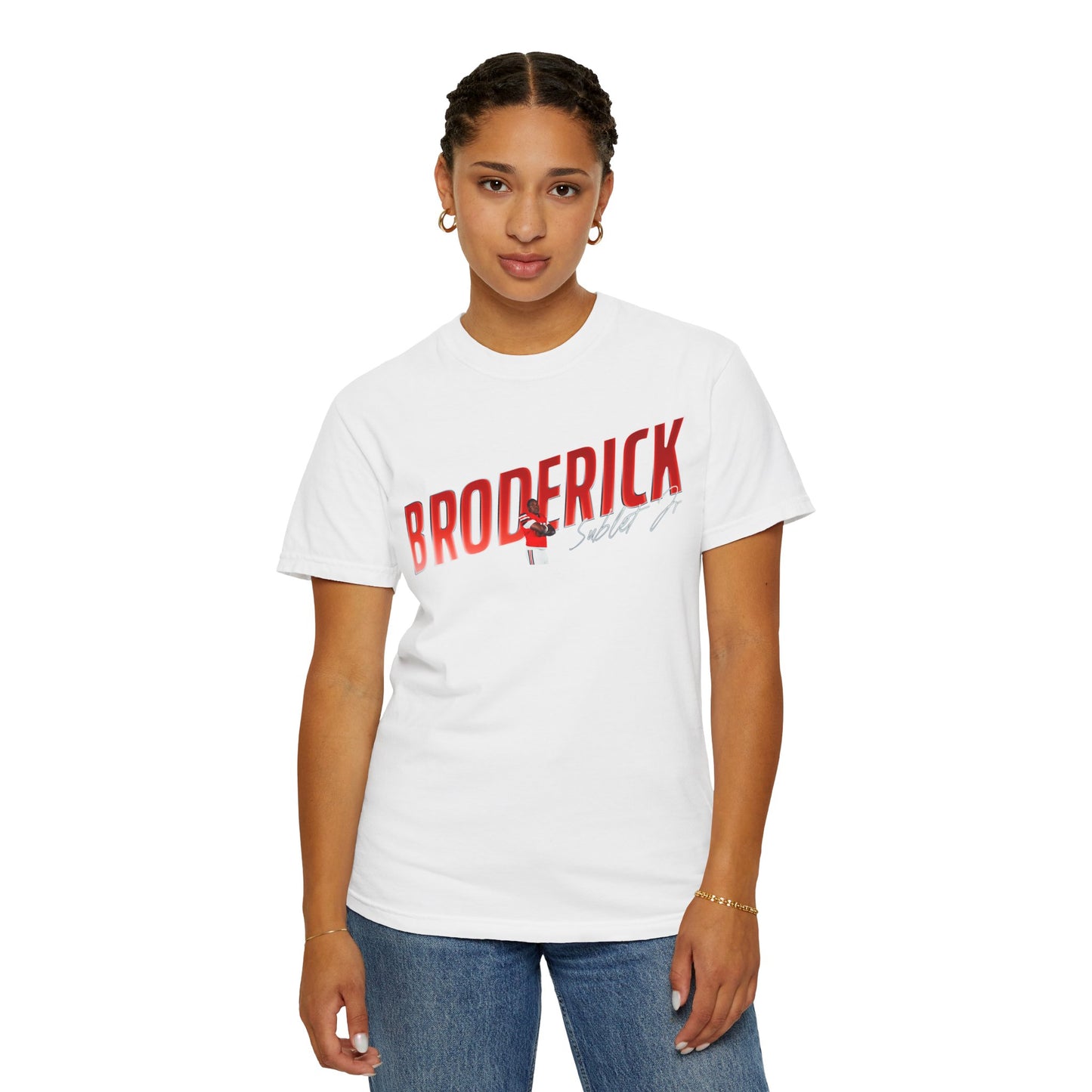 Broderick Sublet Jr. Cursive Combo Premium Tee