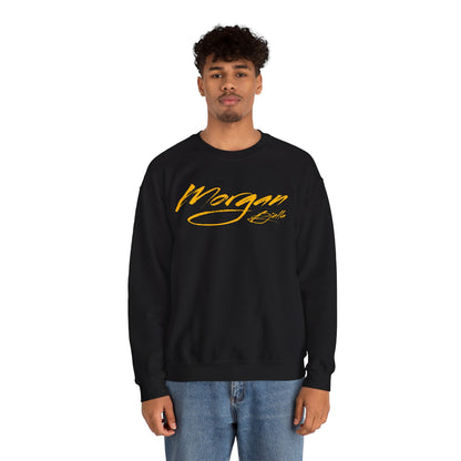 Morgan Bjella Cursive Crewneck Sweatshirt
