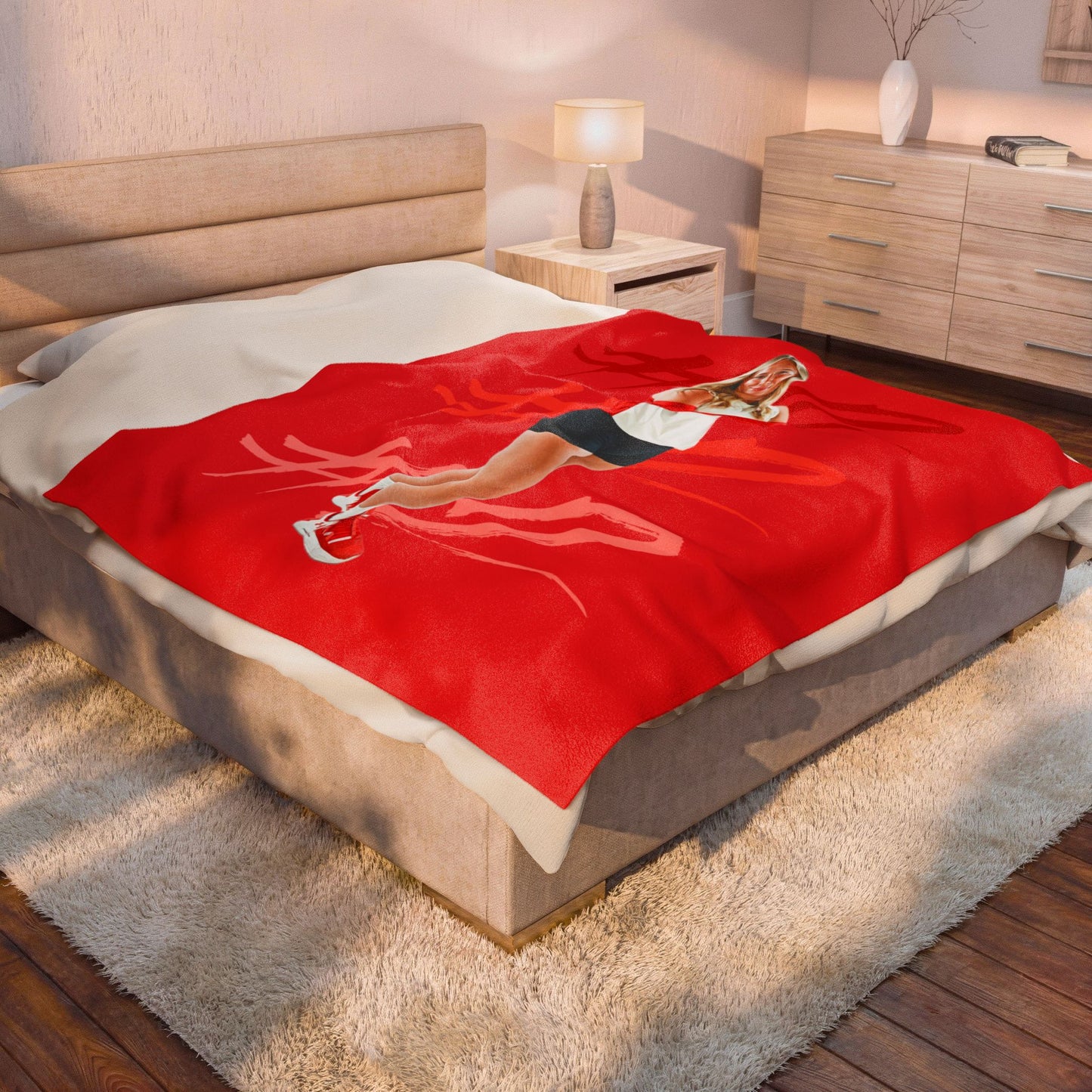 Gracie Furlong 60"-80" Plush Blanket