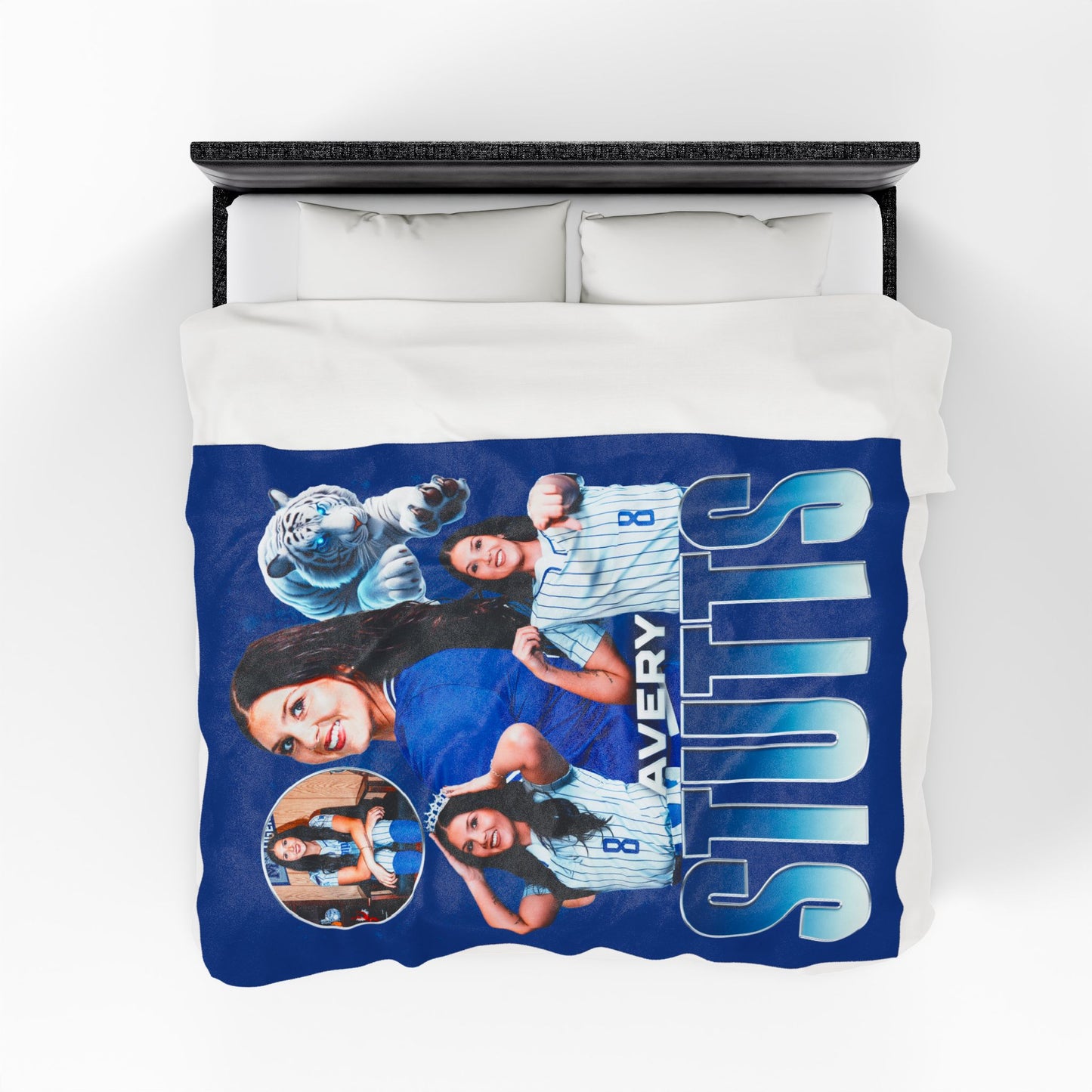 Avery Stutts Team Mascot 60"-80" Plush Blanket