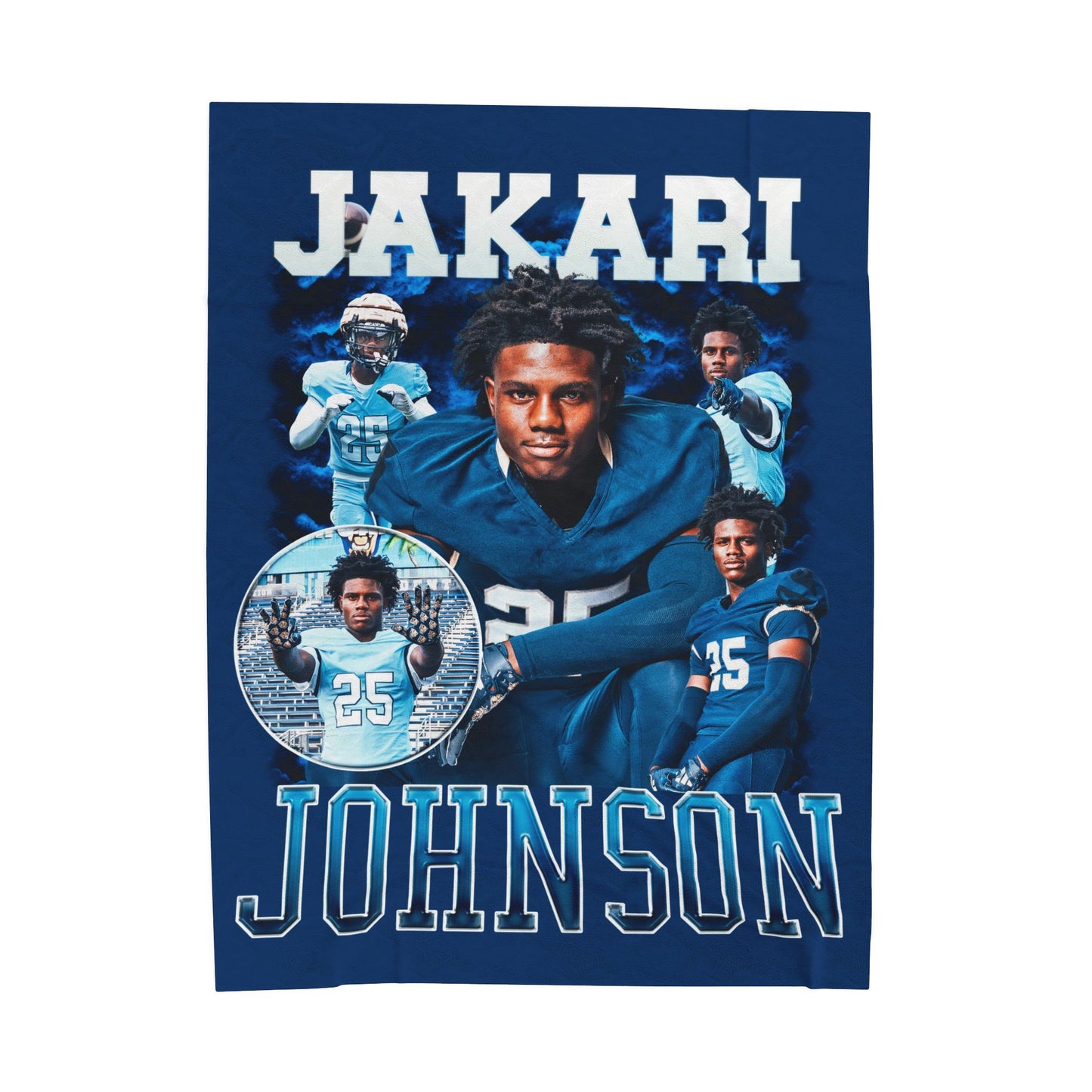 Jakari Johnson 60"-80" Plush Blanket