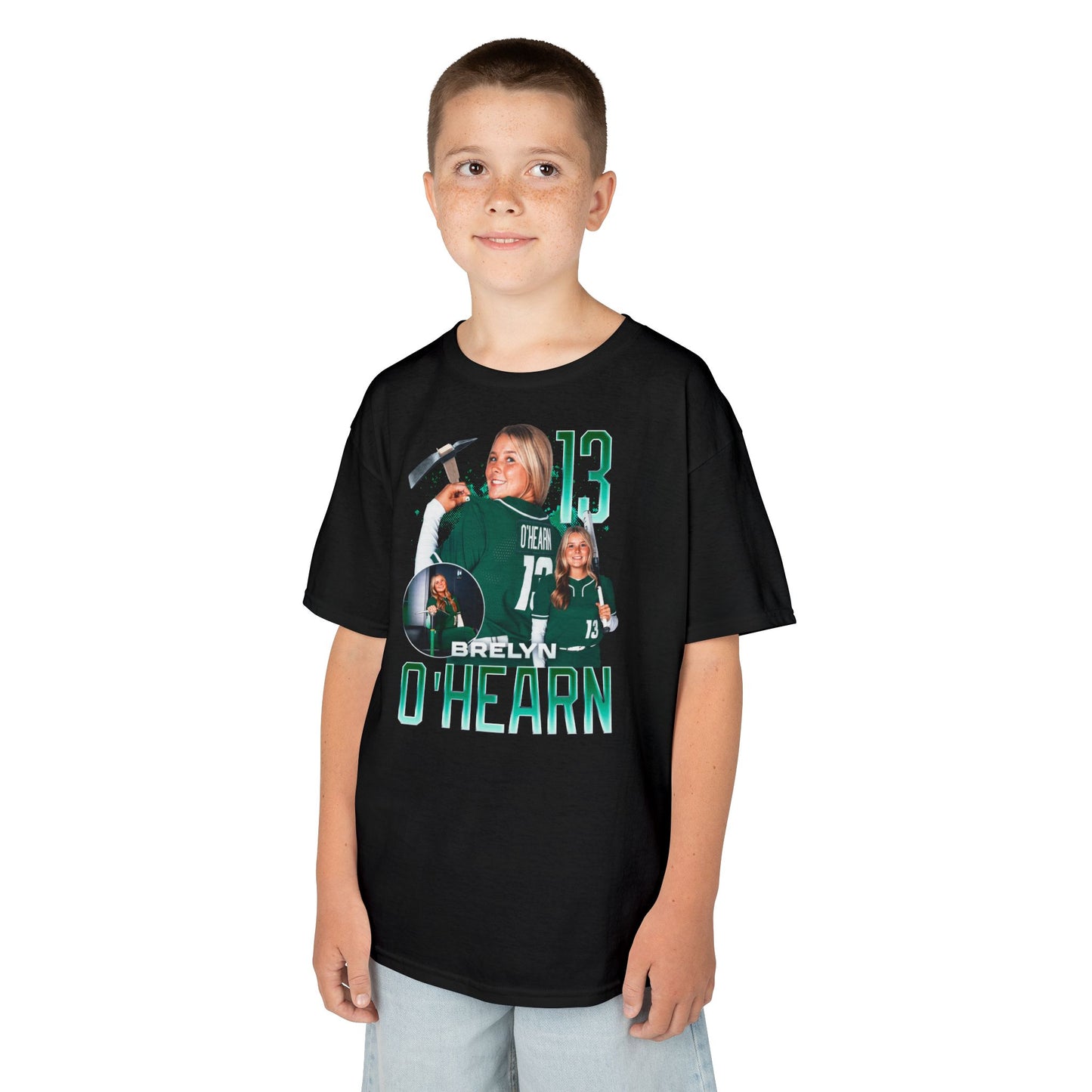 Brelyn O'Hearn Name & Number Ombre Kids Tee
