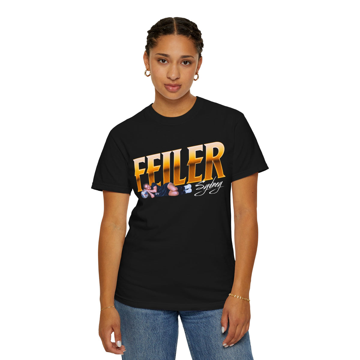 Sydney Feiler Curisve Combo Colored Premium Tee