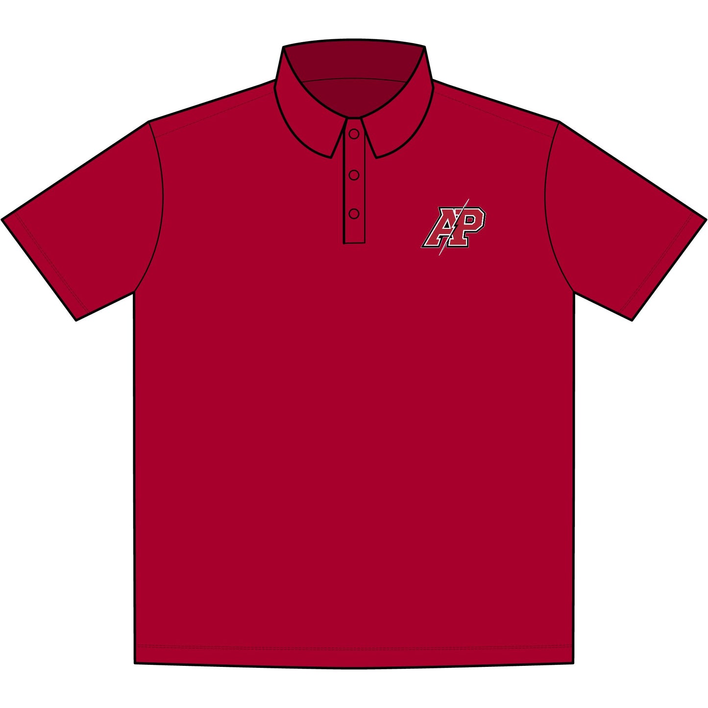 Ana Powell Logo Men's UV Polo
