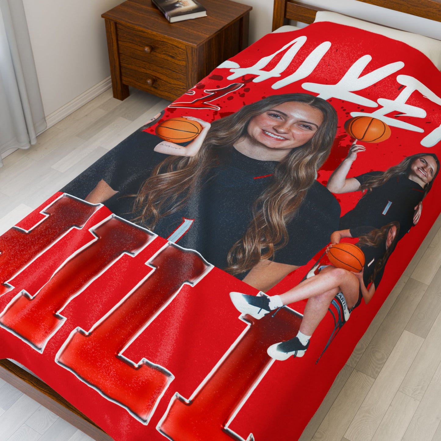 Laiken Hill 60"-80" Plush Blanket