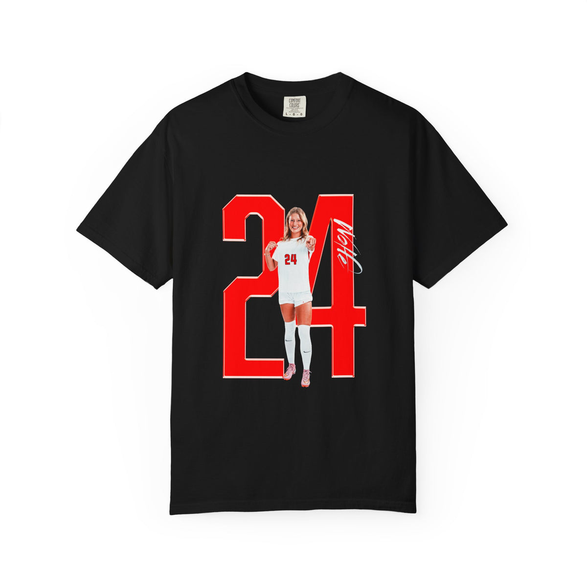 Ashley Wolfe Player Icon Number Premium Tee