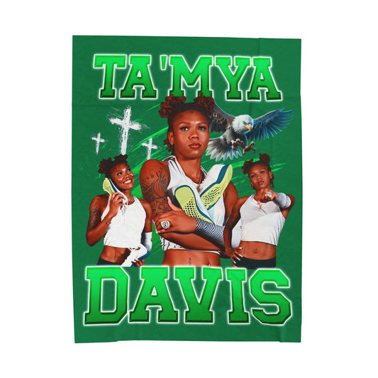 Ta'Mya Davis 60"-80" Plush Blanket