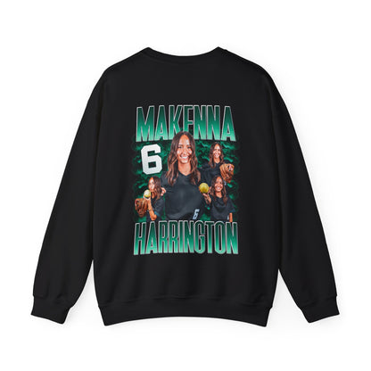 Makenna Harrington Logo Front & Back Crewneck