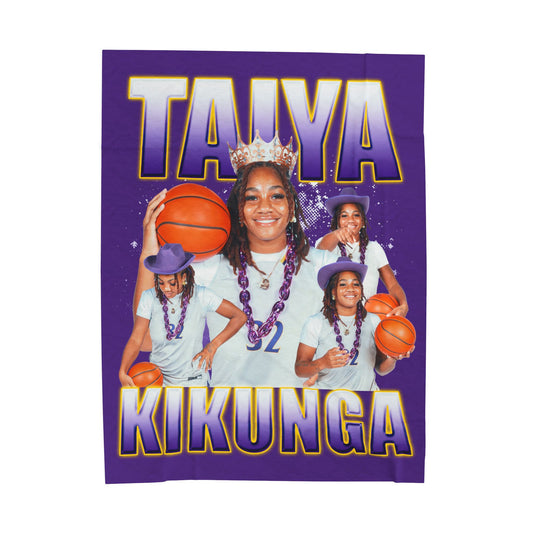 Taiya Kikunga 60"-80" Plush Blanket